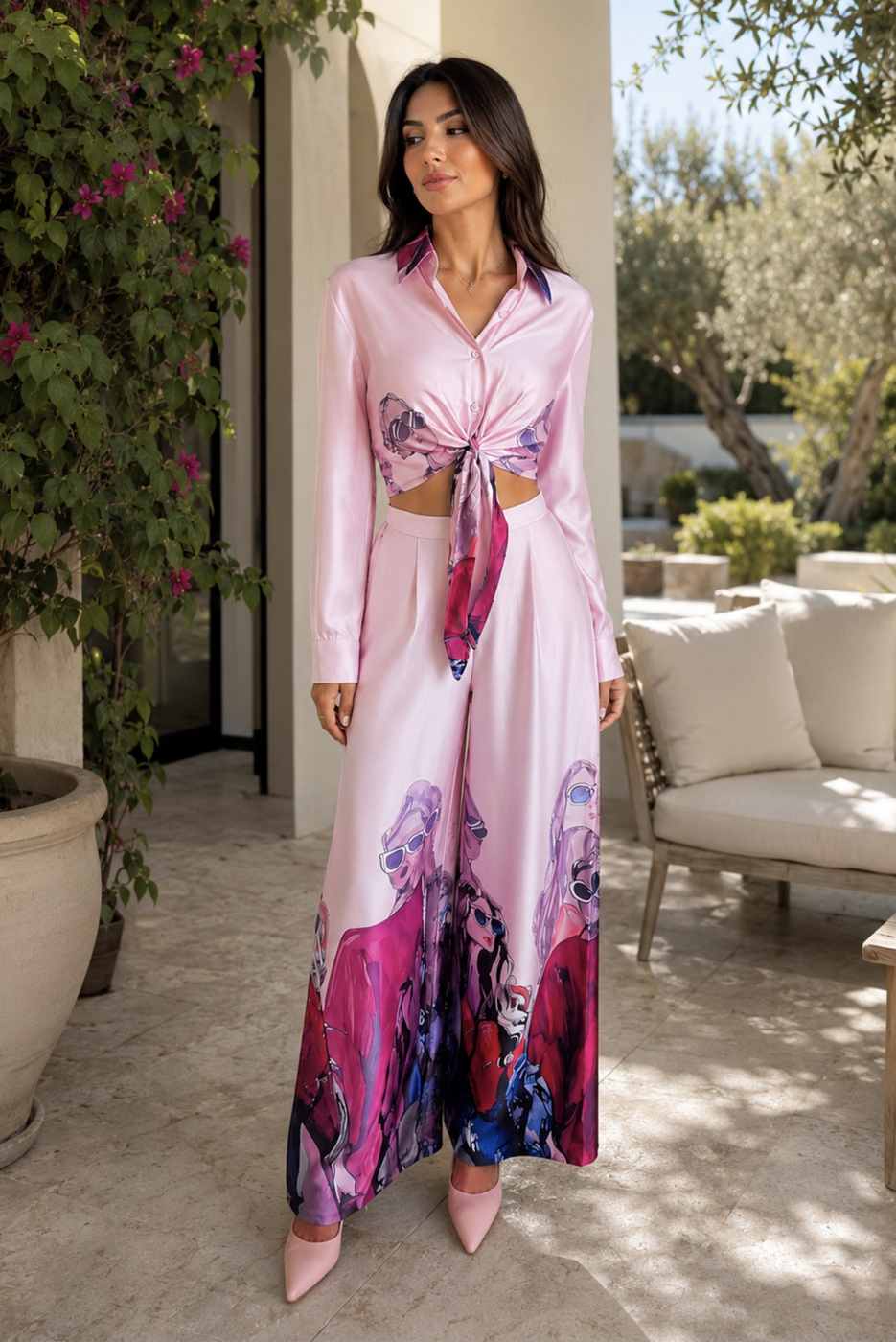 Silk Satin Set - Image 4