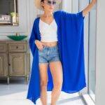 Royal blue cardigan