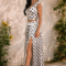 Silk Satin Polka Dot Set